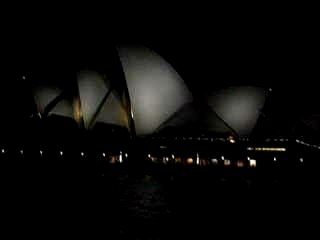 opéra et harbour bridge bye night