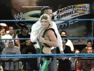 Santino Marella and Beth Phoenix (Glamerella) visit the FCW Arena.