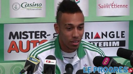 ASSE: "La confiance est là" confie Aubameyang