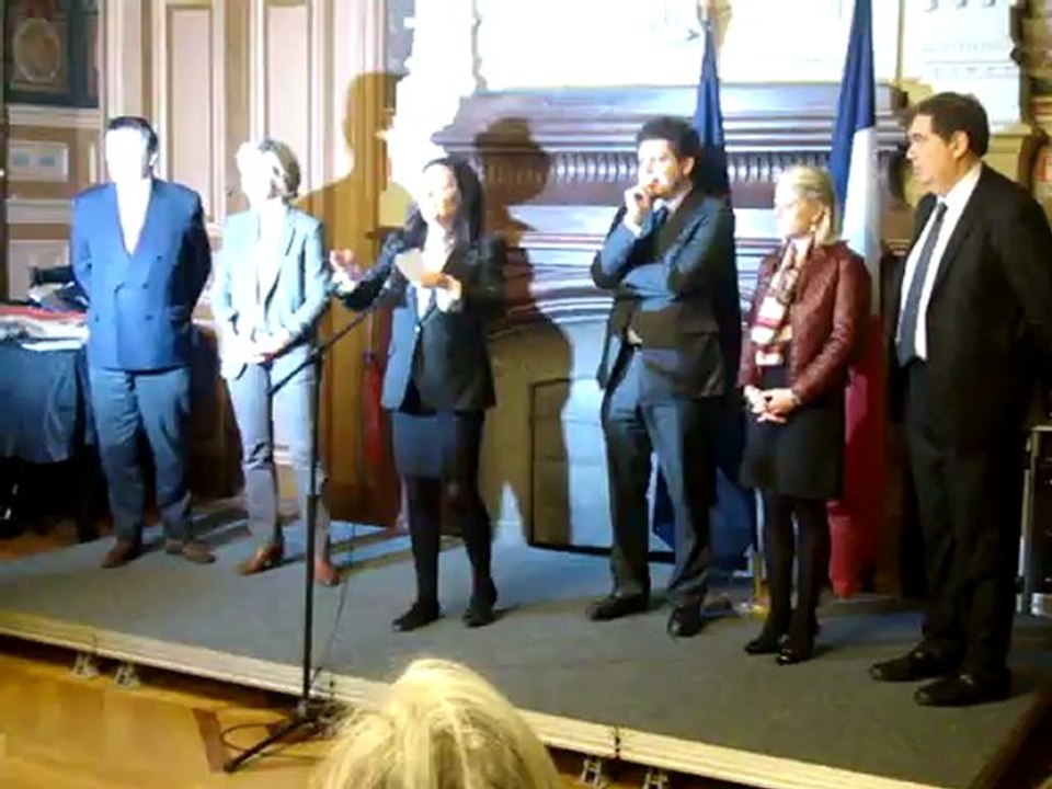 Claude-Annick Tissot présente ses voeux 2013 à la mairie du XIe arrondissement