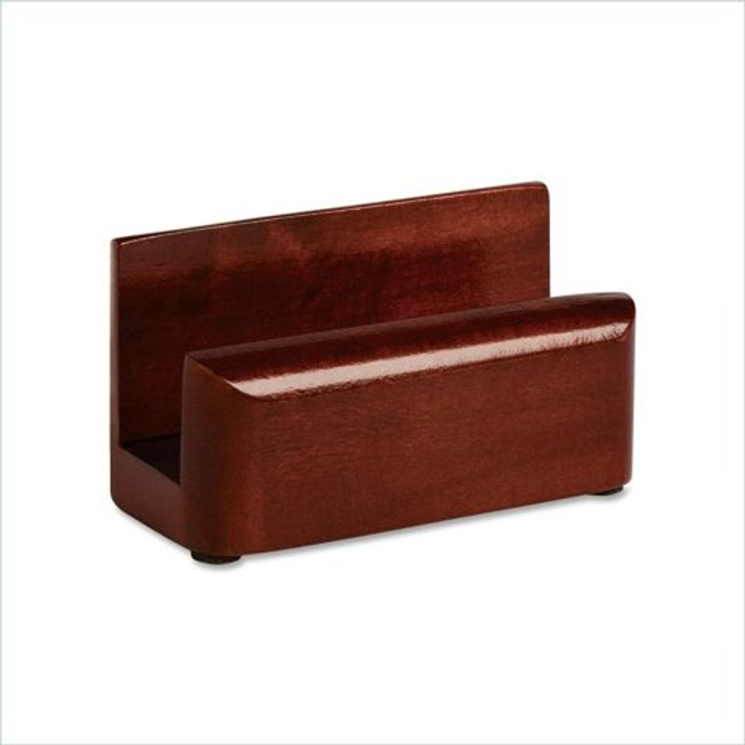 Rolodex Wood Tones Business Card Holder