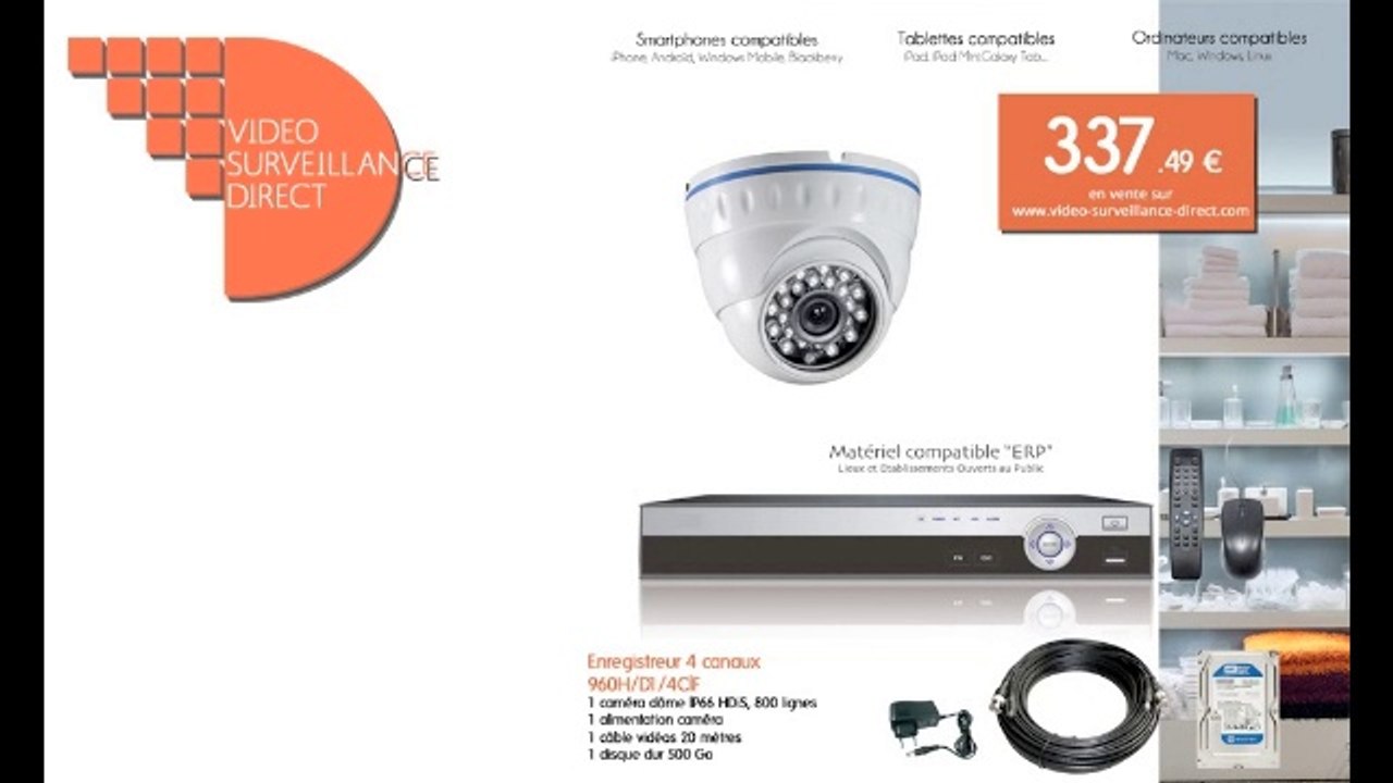 Video surveillance Colmar : Vente directe discount