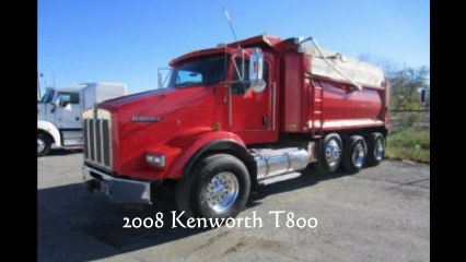 Kenworth dump truck for sale T800