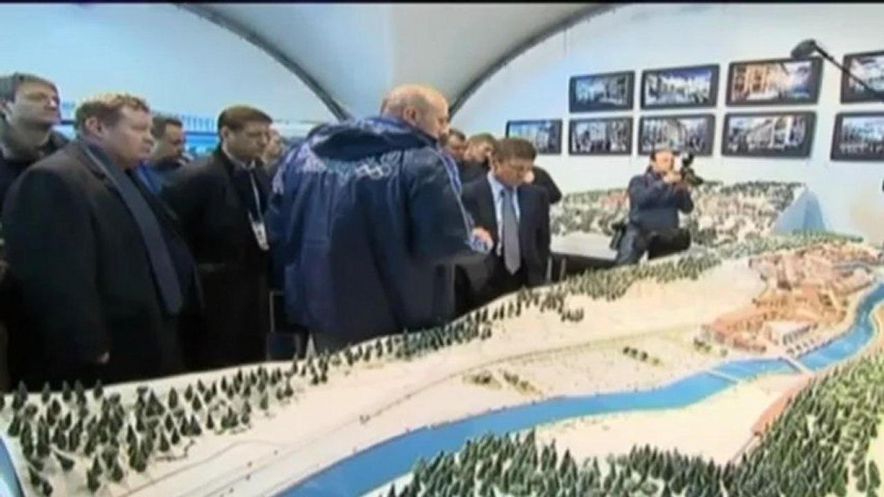 Sotschi 2014: Putin: 'Liegen voll im Zeitplan'