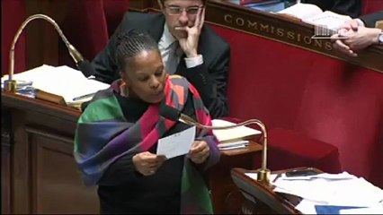Christiane Taubira ressort "les tapettes" à David Douillet