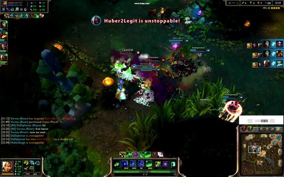 Chaud, chaud, baron chaud - League of Legends