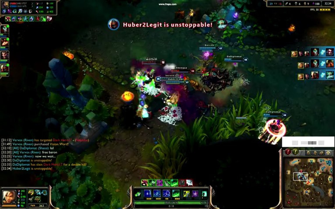 Chaud, chaud, baron chaud - League of Legends