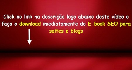SEO otimização de Saites e blogs para mecanismos de busca