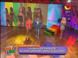 Pronto.com.ar Solange Abraham ensaya para el Bailando