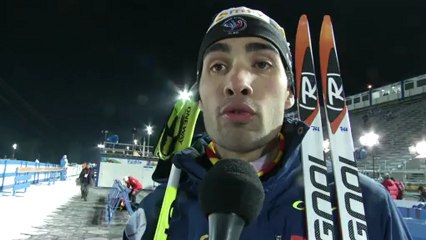 Itw de Martin Fourcade - Médaillé d'argent relais Mixte Nove Mesto