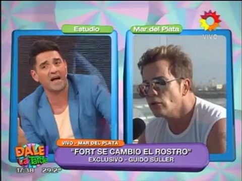 Pronto.com.ar Guido Suller habla de Ricardo Fort