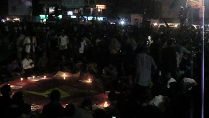 Mass protest in Shahbagh, Dhaka, Bangladesh