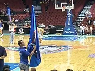 09/01/2012 - Mystics Vs. Liberty - Starting Lineup Introductions
