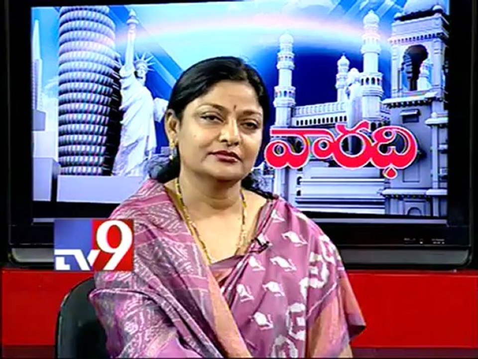 Congress leader Padmaja Reddy on AP politics with NRIs - Varadhi - USA - Part 1
