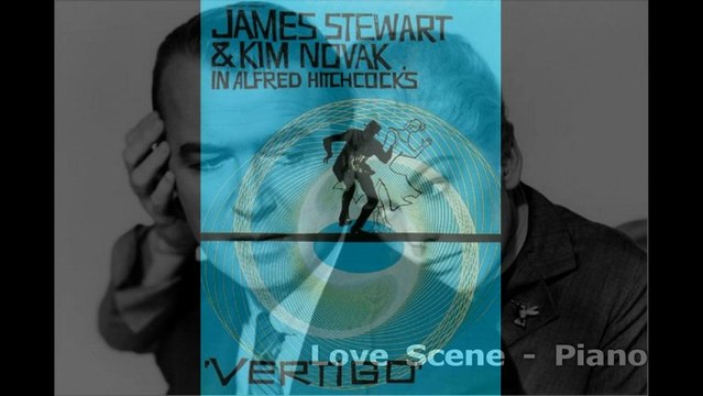 Herrmann/Hitchcock - Vertigo (Sueurs Froides) - Love Scene - Piano