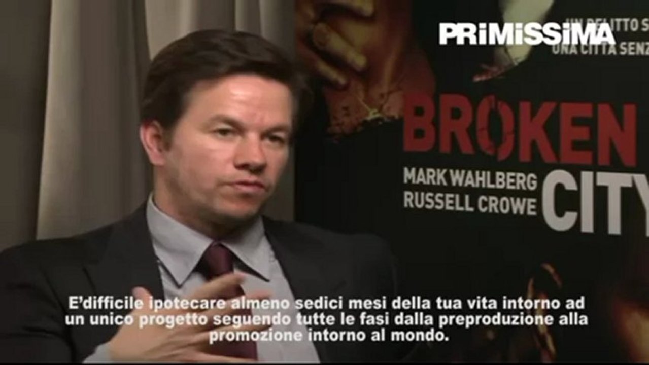 Intervista a Mark Wahlberg protagonista del film Broken City