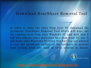 Uninstall BearShare : How to Uninstall BearShare