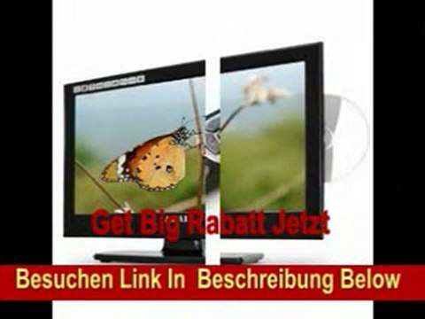 Akai 40cm (15,6 ) LED-Fernseher DVD-Player Kombination(HDMI/VGA-Eingang, USB-Multimedia, DVB-T Tuner, CI-Slot) schwarz