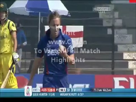 ICC Women's World Cup, 13th Match, Super Six:Live Australia Women v England Women at Mumbai (BS), Feb 8, 2013