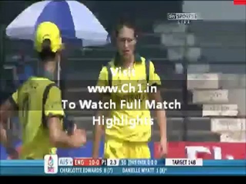 Live Australia Women v England Women Full Match Highlights [Aus Vs Eng Highlights] at Mumbai (BS), Feb 8, 2013