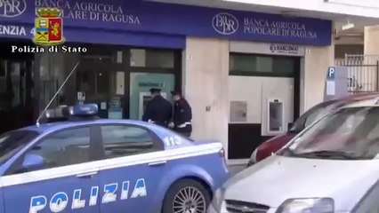 Ragusa - Furto al bancomat con tecnica del 'cash trapping' (07.02.13)