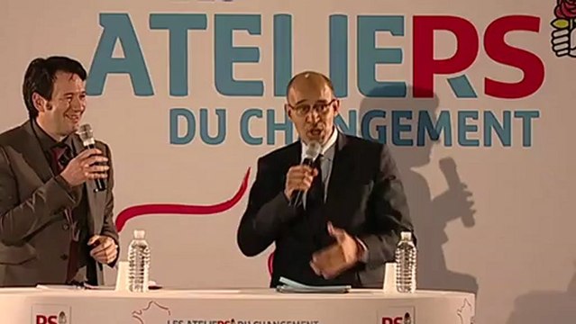 L'intervention d'Harlem Désir à l'atelier du changement de Brest