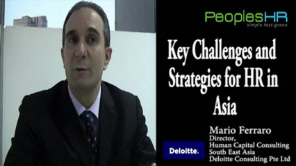 Mario Ferraro - PHR - Key challenges and strategies for HR in Asia - Part 1/3