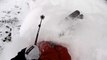 Ski Freeride - Impressive Spine Ride in AVALANCHE - Tanner Hall & GoPro 2013
