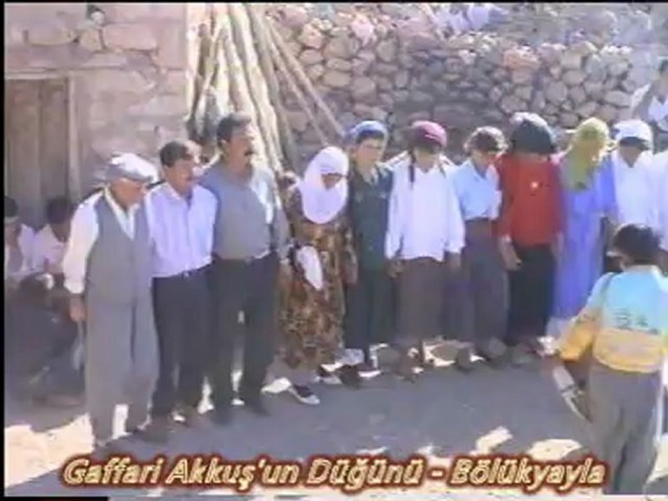 Gaffari Akkuş Düğünü Bölükyayla