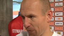 Robben dumny z postawy holenderskiej kadry