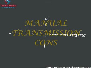 Automatic or Manual Transmission Pros & Cons