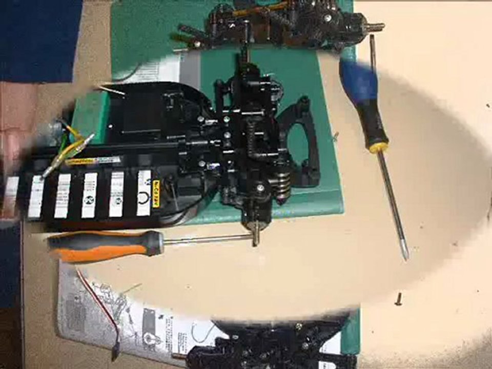 construction de la tamiya TT01