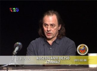 K23TV - Press iz prve ruke - Kosztolányi Dezső Színház - 2013. február 8.