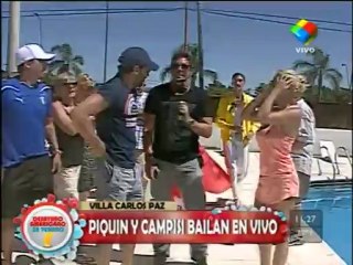 Alé bailó con su 'nana' y la tiró al agua-pronto.com.ar