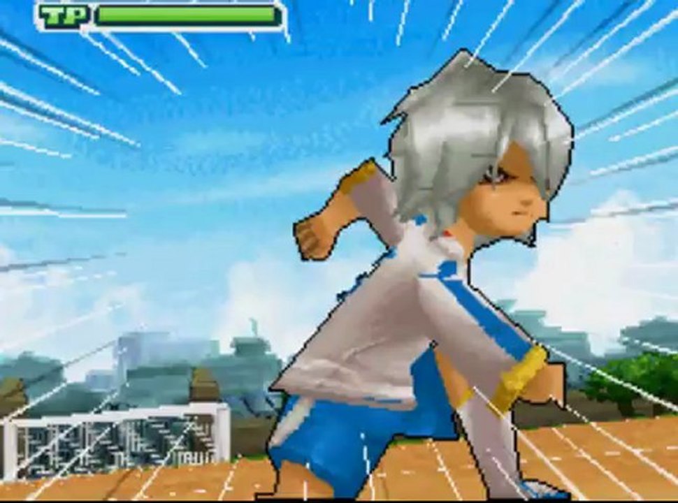 Inazuma Eleven 3 NDS Remate tsunamirotoTornado oscuro