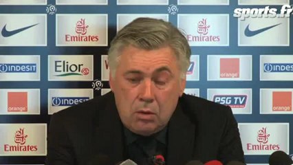 PSG: Diplomate, Ancelotti ne ferme pas la porte à Luyindula