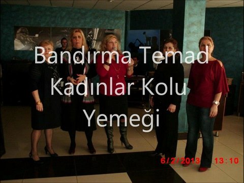 Bandırma Temad Kadınlar kolu Yemeği - 2013