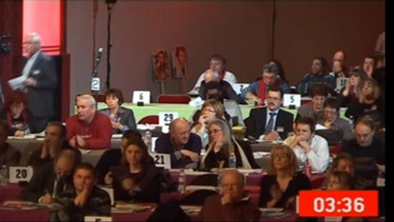36e Congrès du PCF 7/10 02 2013 - fragment 01 sur ..