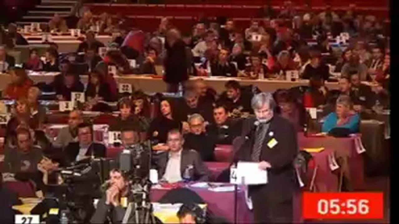 36e Congrès du PCF 7/10 02 2013 - fragment 04 sur ...
