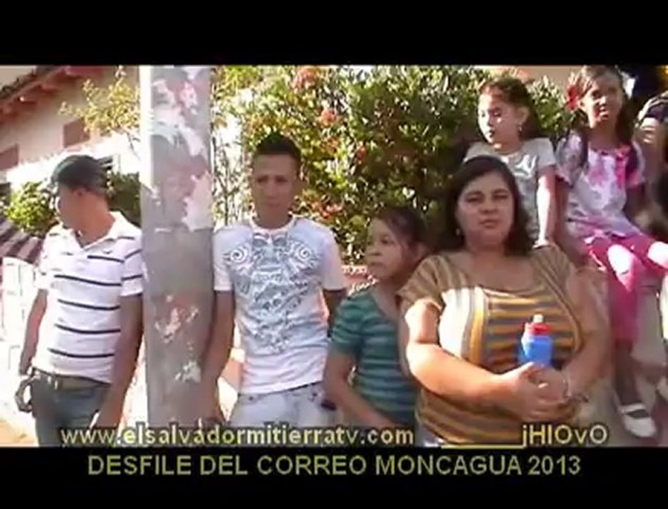 Moncagua Desfile de Correo 2013
