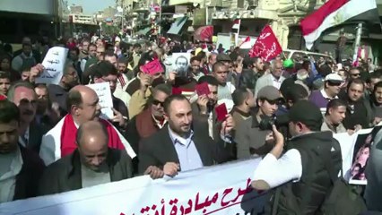 Manifestations contre le pouvoir islamiste en Egypte