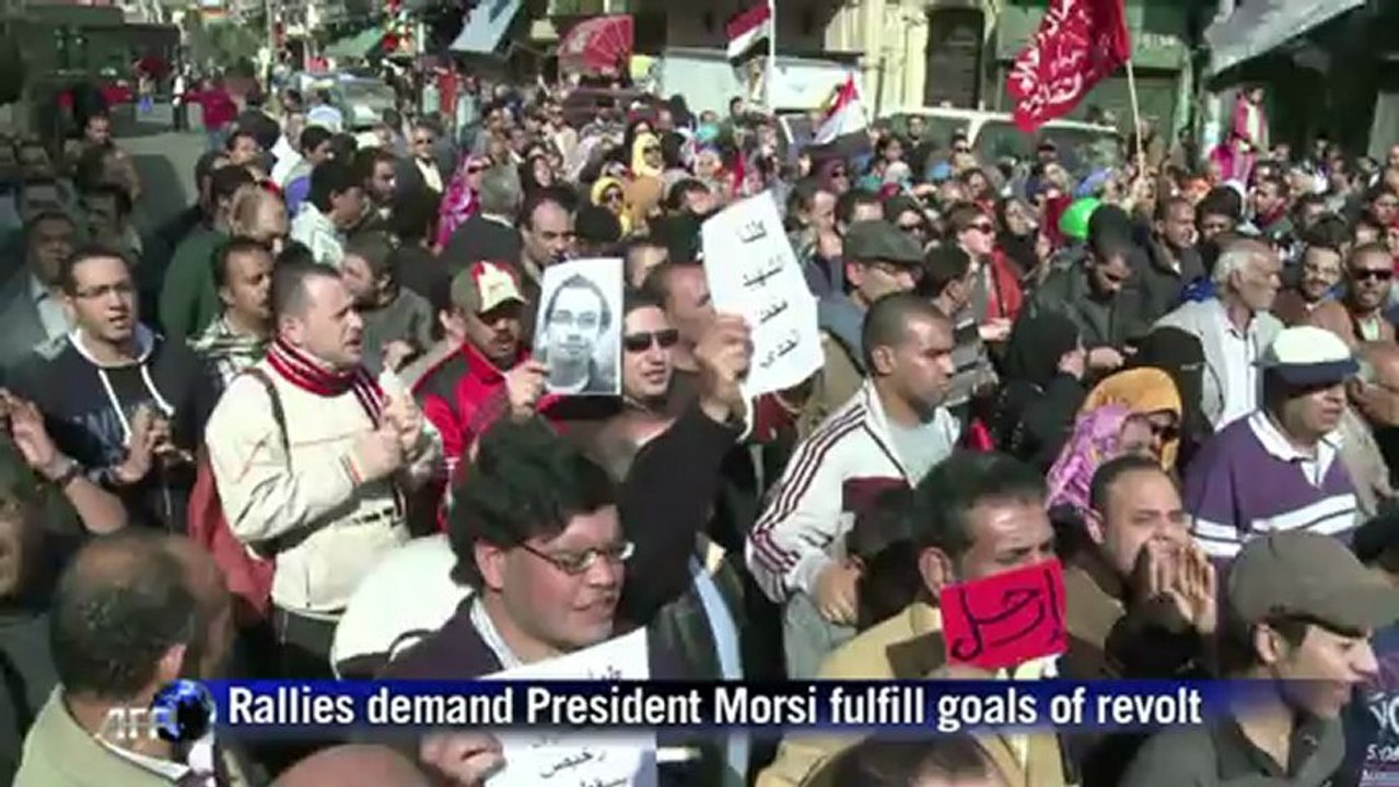 Egypt anti-Morsi protesters march for change