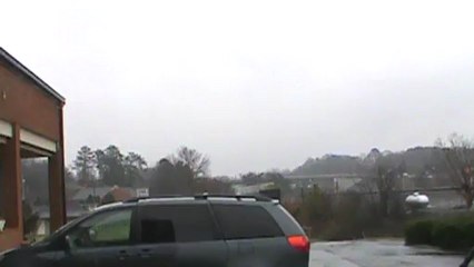 Norfolk Southern Triple Crown roadrailer train southeast through Austell Ga.