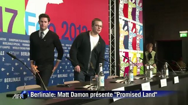 Berlinale: Matt Damon présente Promised Land