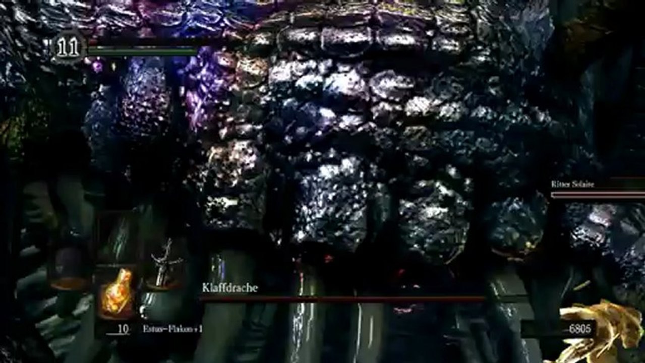 Let's Play Dark Souls [BLIND] (German) Part 65 - Klaffdrache ist Geschichte