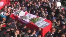 Scuffles amid mass turnout for Belaid funeral in Tunisia - IndepthAfrica