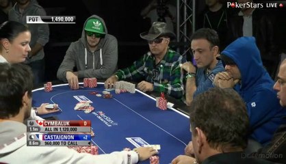 POKER - EPT Deauville 2013 -  Rémi Castaignon vs Glen Cymbaluk - 2013 02 08
