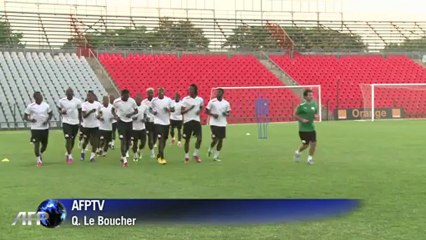 Burkina Faso prepare for Sunday's AFCON final