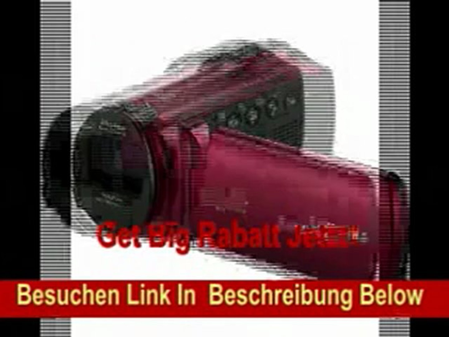 ⁣Samsung SMX-F50 SD-Camcorder (52-fach opt. Zoom, 6,85 cm (2.7 Zoll) Display) rot
