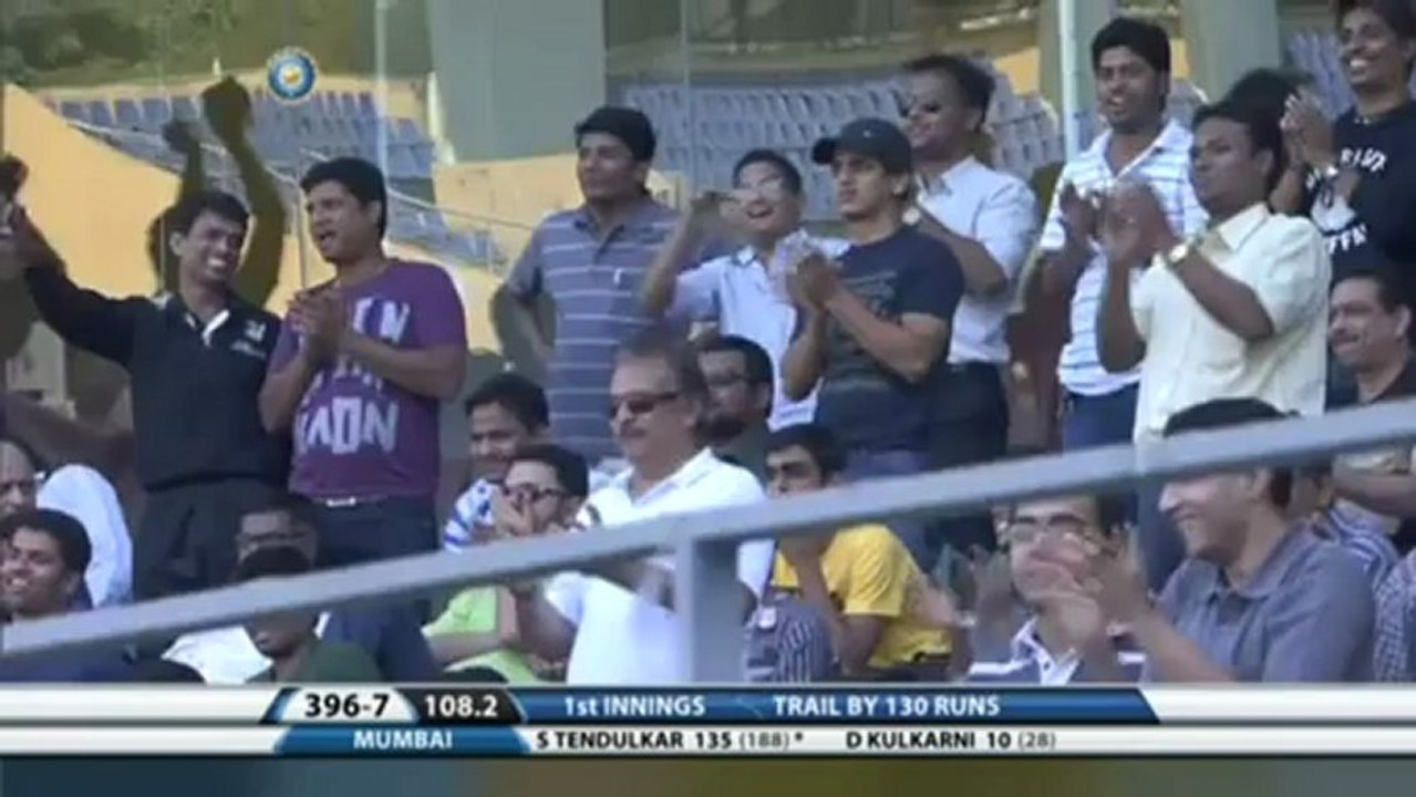 Irani Cup 2012/13: Mumbai vs Rest of India, Day 3 Short Highlights Reel
